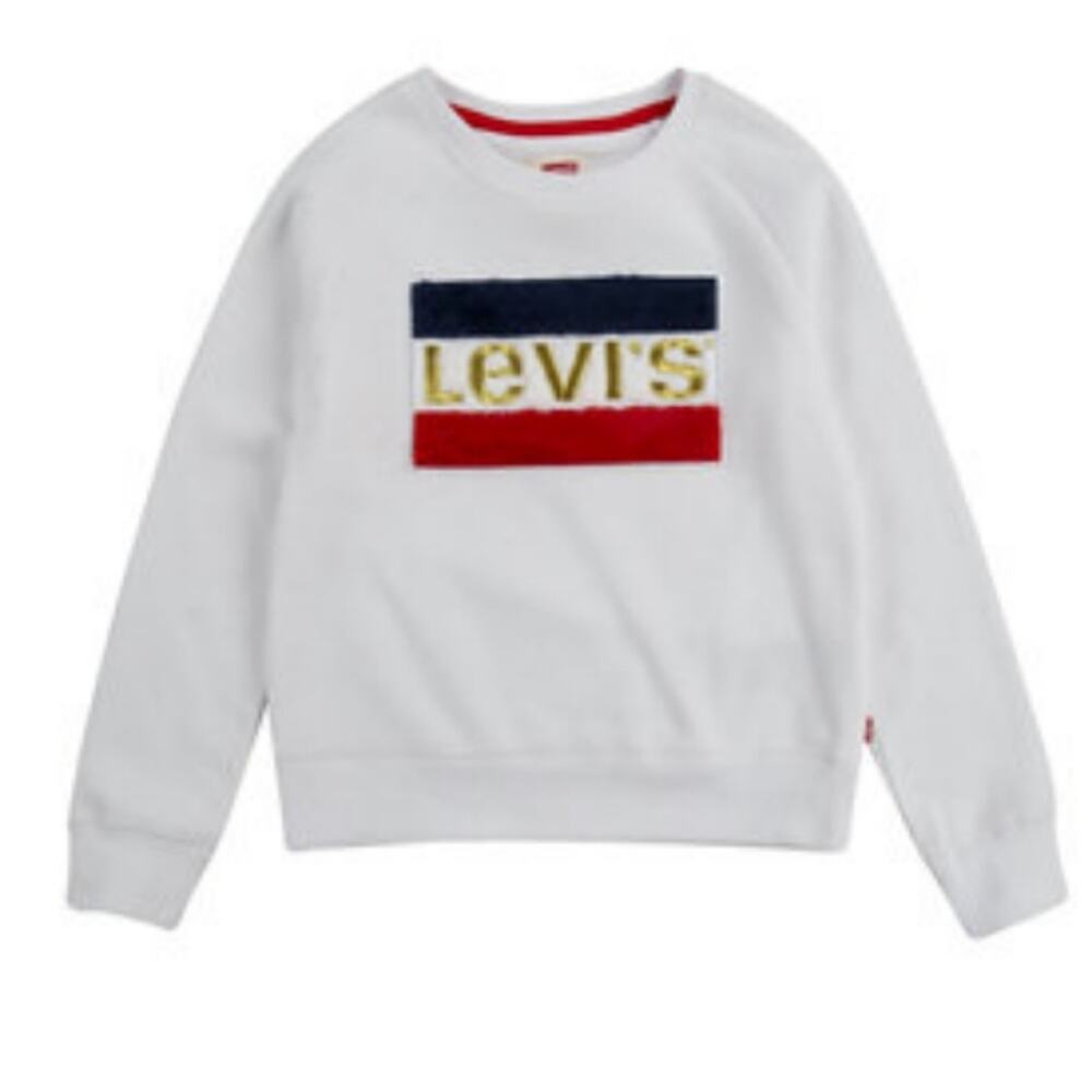 LEVIS NWT GIRLS CREW NECK SWEATSHIRT
